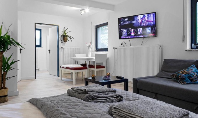 Urbach Apartamento | Gemütliches Apartment in Köln - SmartTV - Küche