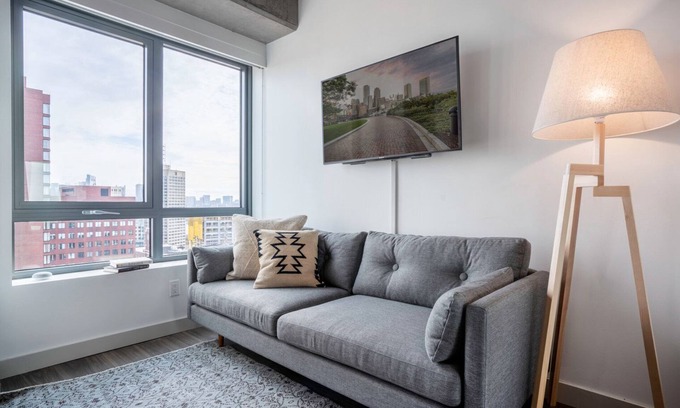 MIT Apartamento | Gentle Kendall Sq Studio, Gym, Doorman, near MIT by Blueground