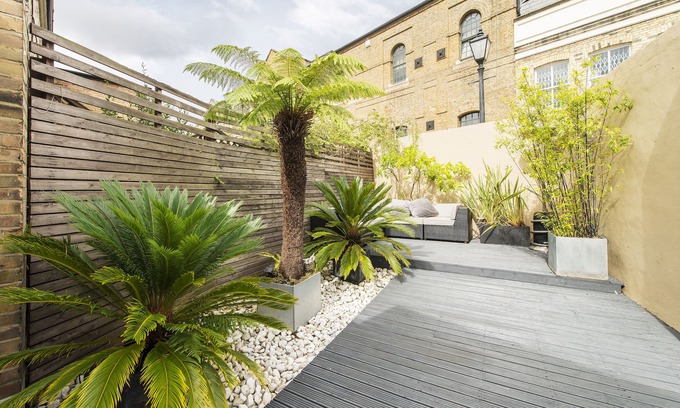 Waterloo Casa | Casa georgiana en una calle muy tranquila e histórica con jardín y camas Tempur