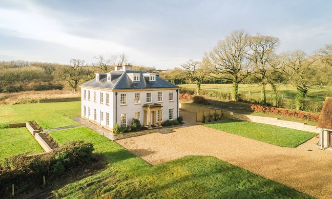 South Cheriton Casa | Mansión de estilo georgiano duerme 16-18