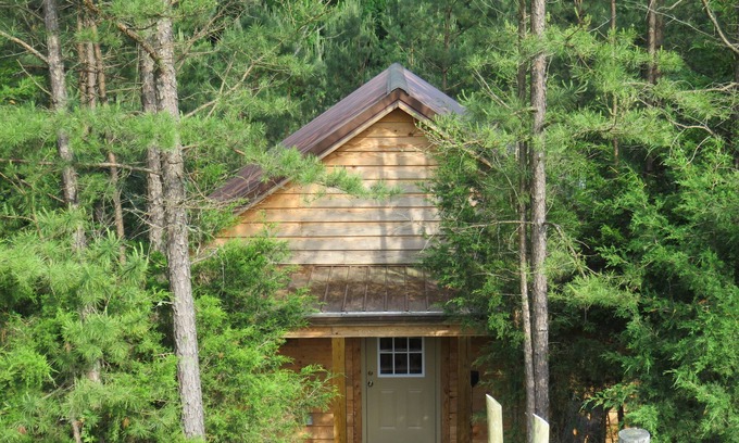 East Bernstadt Cabina | Romántico, idílico escondite ubicado en el bosque para dos con jacuzzi de gran tamaño.