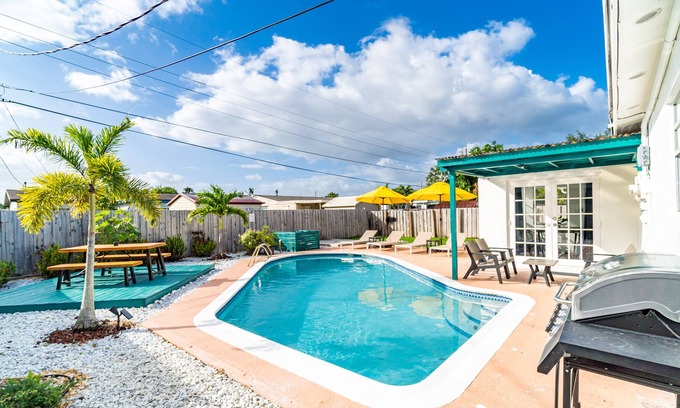 Boulevard Heights Casa | Getaway Vacation Home with Pool Near HardRock