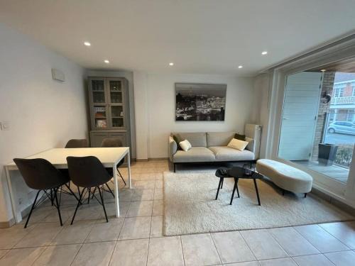 Koksijde-Bad Apartamento | Gezellig centraal gelegen app voor 3 personen