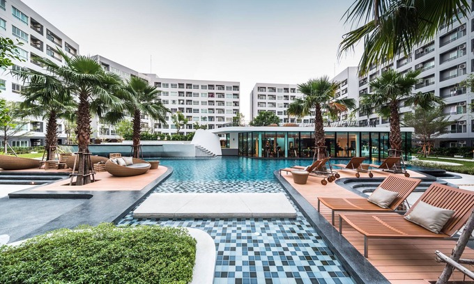 Bang Chak Apartamento | Gfeel Deluxe (37) BTS WI-FI Pool GYM
