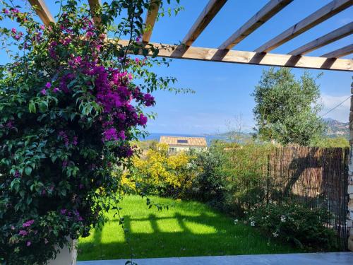 Marine de Saint Ambroggio Apartamento | Giardinu di Luce - Appt pour 4 vue mer