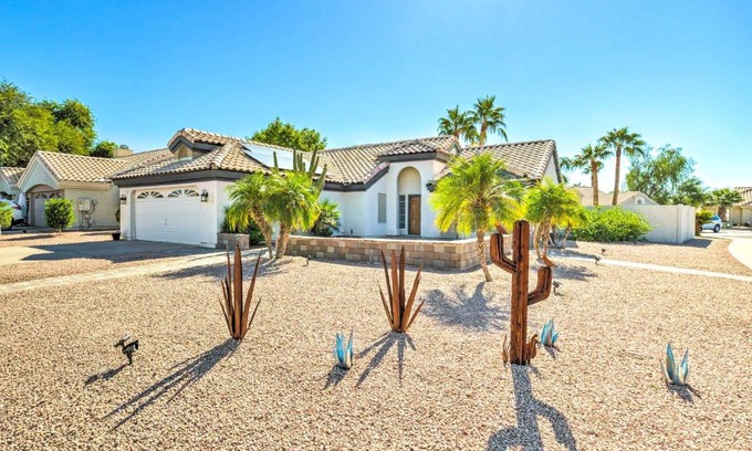 Gilbert Casa | Gilbert Family Home Games, Private Pool and Patio!