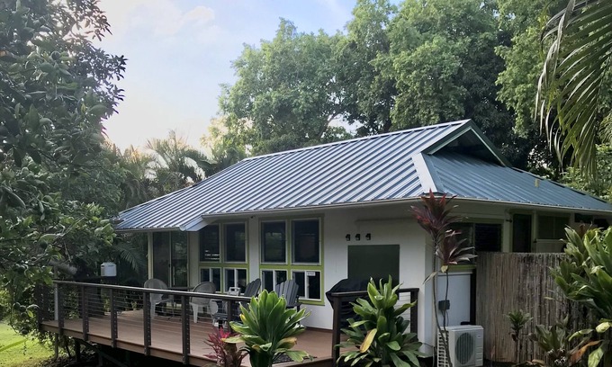 Kilauea Cabaña | Casa de luna de miel aislada de Gilligan's-a cerca de una hermosa playa ---- TVNC-4189