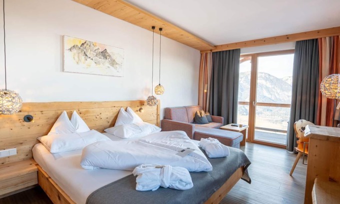 Haus Casa | "Gipfelglück Superior" - double room with shower, WC (4-6 n.) - Nature and wellness hotel