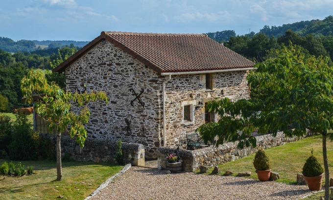 Saint-Martin-de-Fressengeas Cabaña | Casa rural con piscina privada y vistas panorámicas, escapada perfecta!