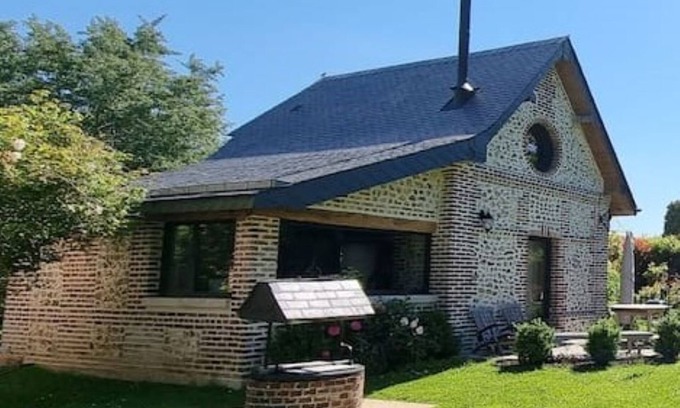 Preaux Cabaña | Gîte **** 70m2, large green garden (15km from Rouen)