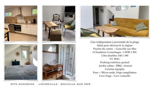Gouville-sur-Mer Casa | Gite Amandine