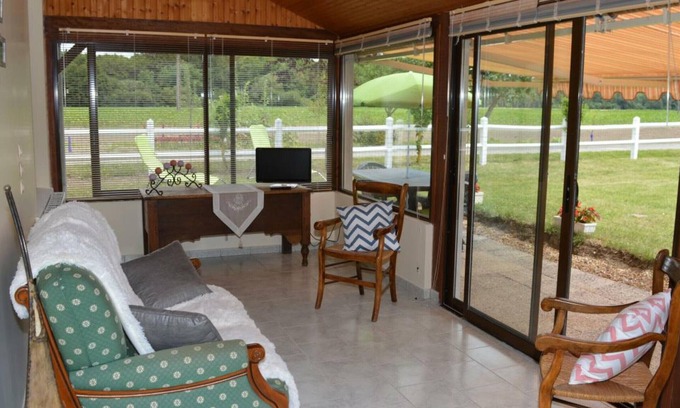 Braye-Sous-Faye Cabaña | Casa rural Braye-sous-Faye, 3 dormitorios, 6 personas
