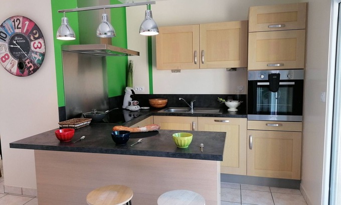 Cosse-le-Vivien Cabaña | Gite Cossé-le-Vivien, 3 bedrooms, 6 persons