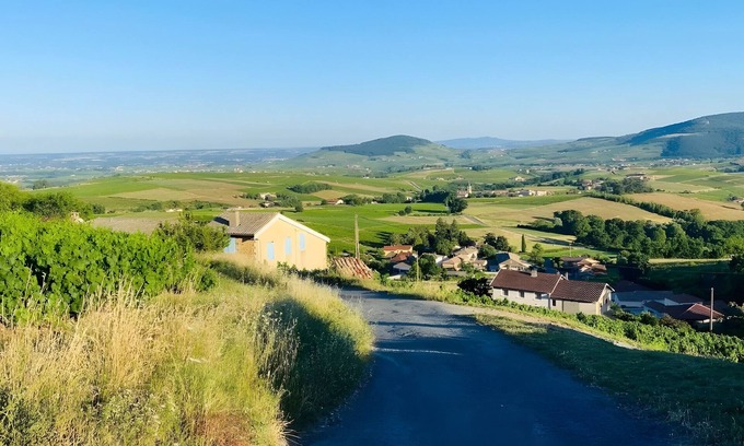 Lantignie Cabaña | Gîte 'Gite De Clairette Et Nono' con Terraza Privada y Wi-Fi