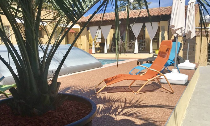 Mormoiron Cabaña | Casa rural en Provenza a los pies de Ventoux con piscina