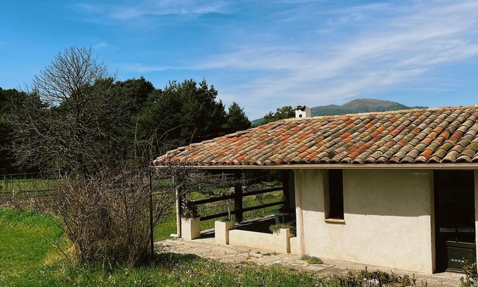 La Bastide Cabaña | Rural-Apartamento-Baño con bañera-Vista al campo