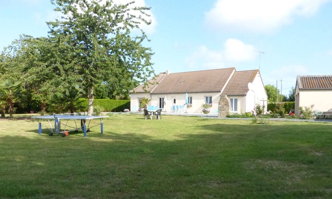 Blainville-sur-Mer Casa | hospedaje de la ostra amueblada turista 3 estrellas de pie completo. 1k2m del mar