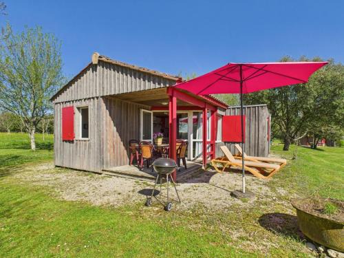 Salignac-Eyvignes Chalet De Esquí | Gite La Brousse - piscine - pour 5 avec jardin