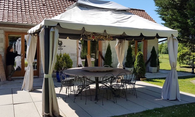 Quend Casa | Casa rural "La Motterie" con piscina