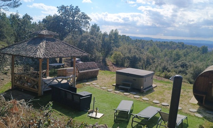 Saumane-de-Vaucluse Casa | Gîte Lavande with swimming pool in the heart of Provence with a sensational view!