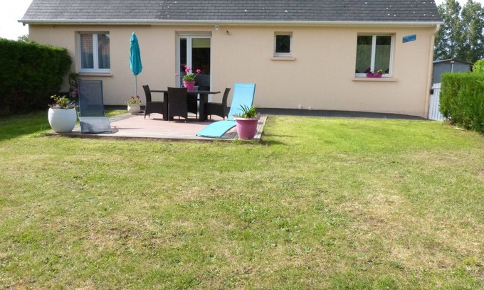 Gouville-sur-Mer Casa | Casa querida 4 pers: 42 m2 clasificados ***