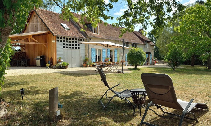 Herry Apartamento | Gîte Le Corbier. Absolute peace and yet only 10km from the A77 autoroute.