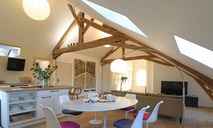 Le Menil-Brout Casa | Casa rural Le Ménil-Broût, 2 dormitorios, 4 personas