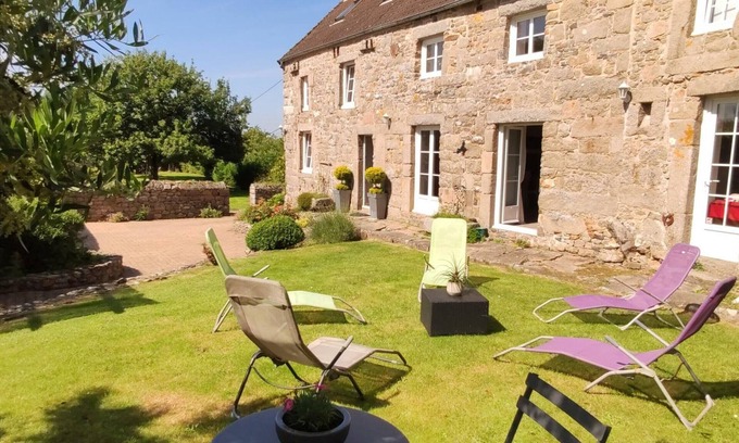 Les Pieux Cabaña | Casa rural Les Pieux, 4 dormitorios, 8 personas