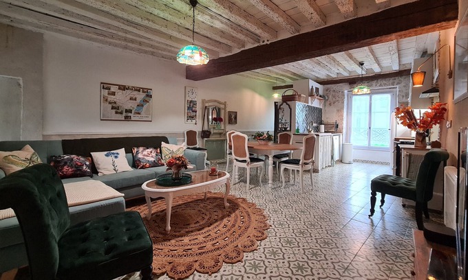 Meung-sur-Loire Cabaña | Casa rural Meung-sur-Loire, 3 dormitorios, 8 personas