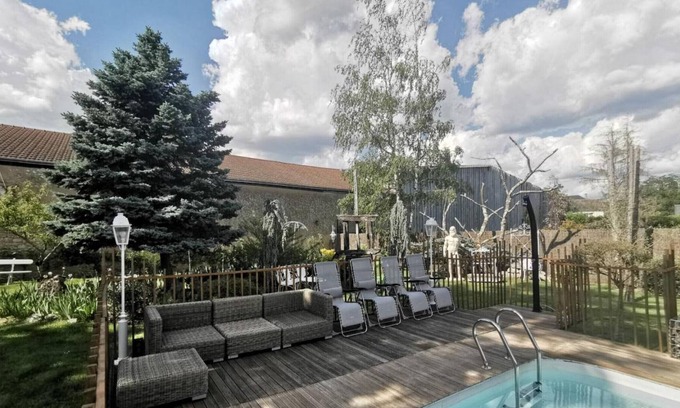 Mont-pres-Chambord Cabaña | Casa rural Mont-près-Chambord, 4 dormitorios, 13 personas