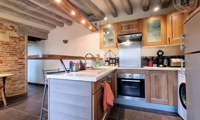 Sandrancourt Cabaña | Gite Mousseaux-sur-Seine, 2 bedrooms, 4 persons