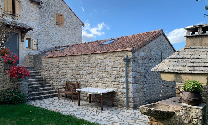 Saint-Jean d'Alcas Cabaña | Casa rural Saint-Jean-et-Saint-Paul, 4 dormitorios, 8 personas