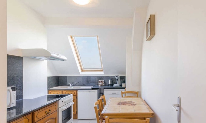 Sandrancourt Cabaña | Gite Saint-Martin-la-Garenne, 2 bedrooms, 3 persons