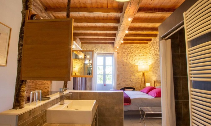 Saint-Pierre-de-Chignac Cabaña | Casa rural Saint-Pierre-de-Chignac, 4 dormitorios, 8 personas