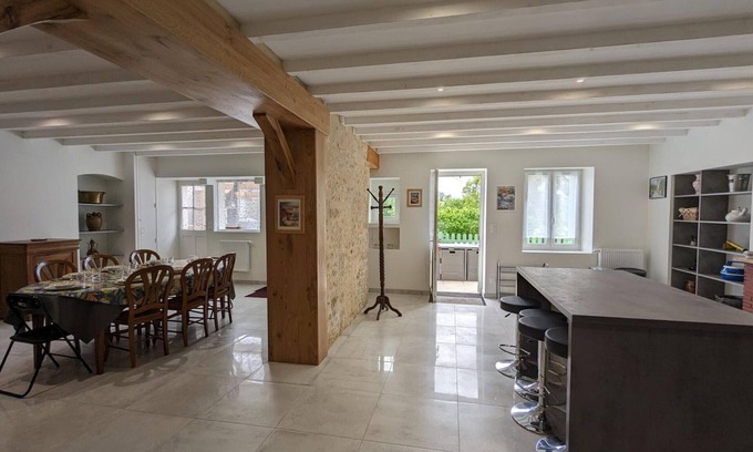 Saint-Gourson Cabaña | Gite Saint-Gourson, 4 bedrooms, 8 persons