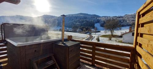 Rupt-sur-Moselle Apartamento | Gite spa atypique, Vosges, chez Bubu, école rénovée bain nordique et nature