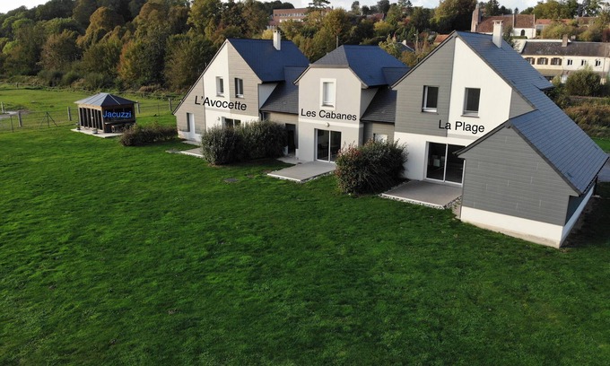 Grand-Laviers Casa | Gite & SPA in Baie de Somme, La PLAGE, PMR