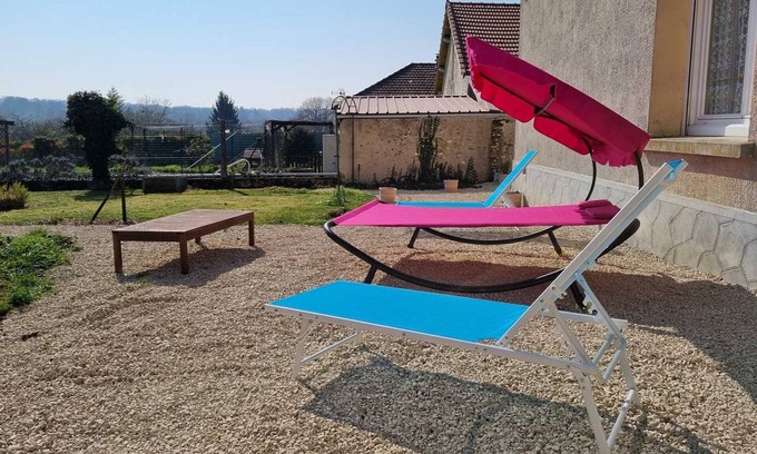 Viels-Maisons Cabaña | Gite Viels-Maisons, 2 bedrooms, 4 persons