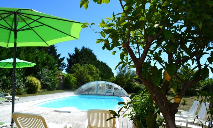 Prisse-la-Charriere Cabaña | ALQUILER CON PISCINA CUBIERTA Y CLIMATIZADA (3 ESTRELLAS)