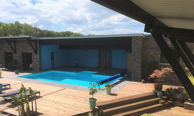Dampierre Cabaña | 23M2 GÎTES con acceso a terraza, piscina y sauna