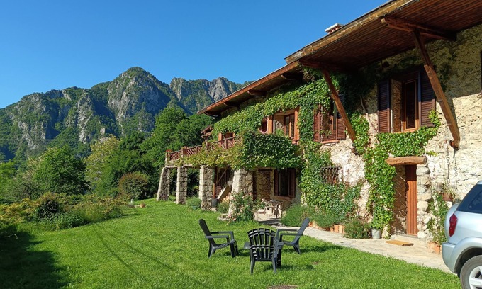 Roquebilliere Casa | Gites de la Brasca Maison 60m2, Avec vue Imprenable du Massif du Mercantour