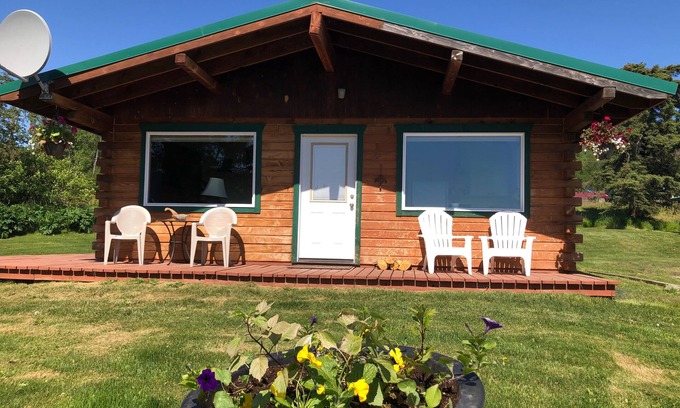 Kachemak Cabaña | Vista al mar-Private 2 Bedroom-Rural-Baño Privado