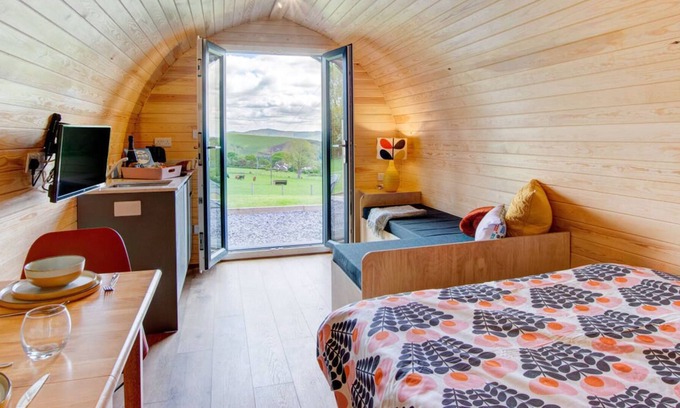 Ruthin Chalet De Esquí | Gladur in Cyffylliog
