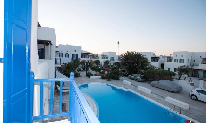 Ornos Villa | Glamorous 2BR Villa in Ornos w Sea View