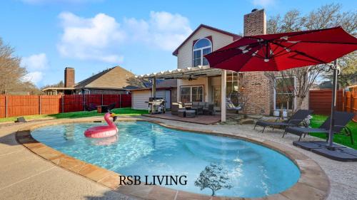 Mesquite Casa | Glamorous 4BR 2,5BA Holiday Home with Pool, Game Room & Fire Pit
