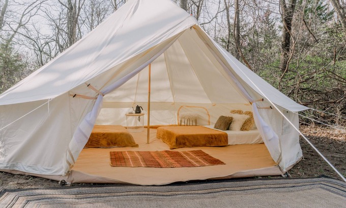 Kansas City Alquiler De RV | Glamorous Boho Style Glamping Suite at Watkins C Ranch
