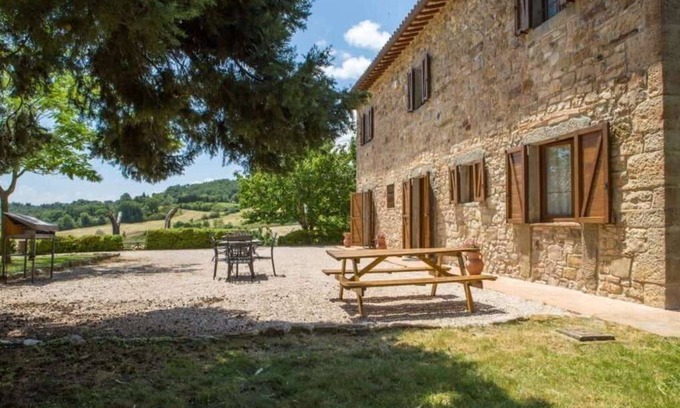 Quadro Villa | Glamorous Stone Villa With Insane View & Pool