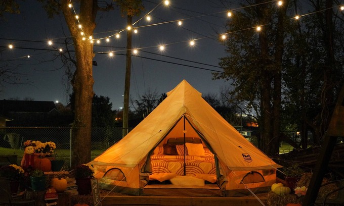 East Point Alquiler De RV | Glamorous Tent with Everything! - 15 minutes from Atlanta