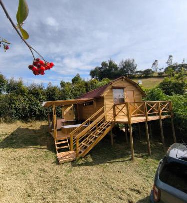 Villapinzon Otro | Glamping con jacuzzi La Terraza del cielo