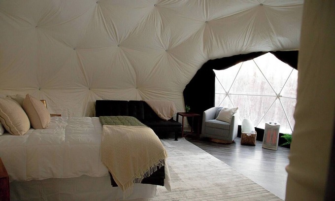 Mountain Base Casa | Glamping Dome #3 in Snowshoe WV